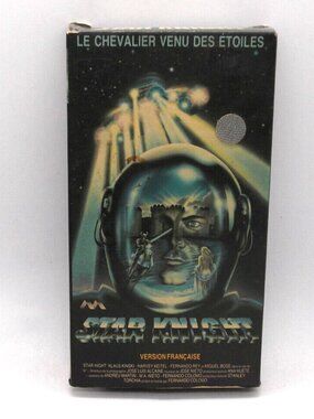 Star Knight (VHS)(French) Tested Klaus Kinski